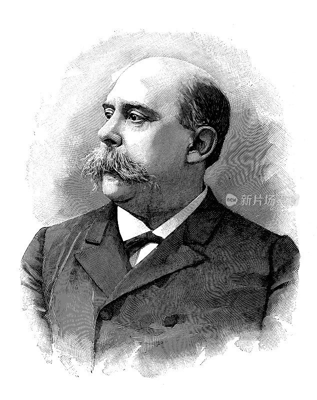 古董插图:M Castelar